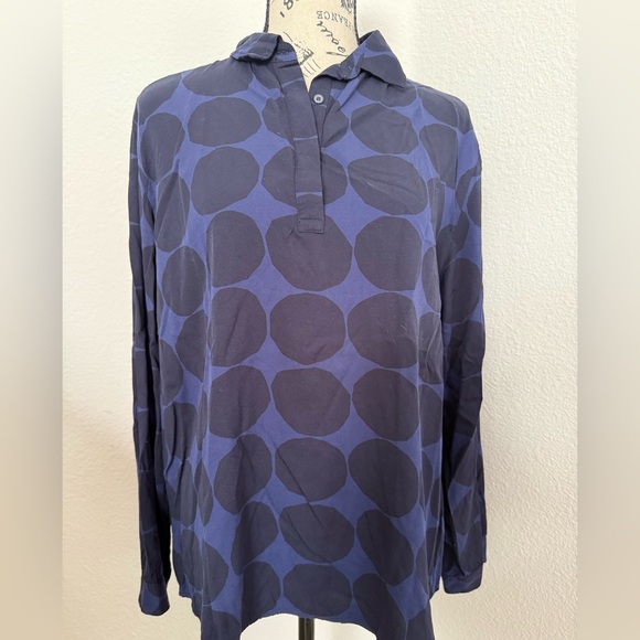 Marimekko Tops - Marimekko polka Dot Patterned Shirt